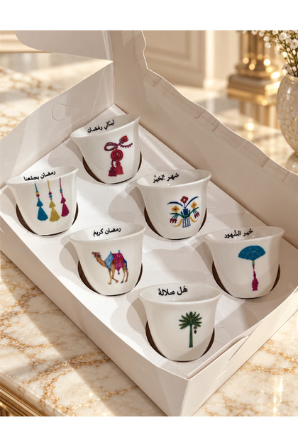 فناجيل رمضان نص درزن 6 حبات 90 ملي