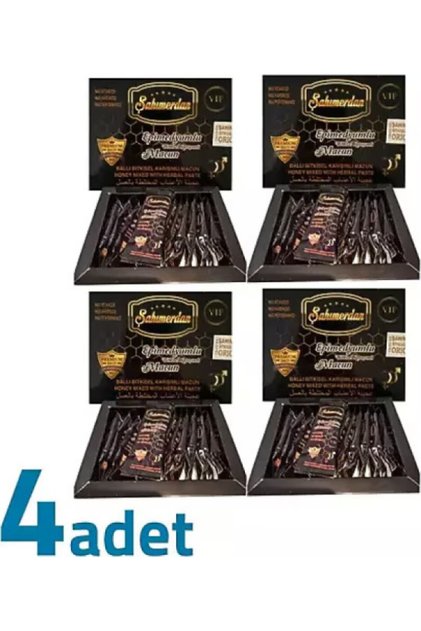 Bitkisel karışımlı kuvvetlendirici ve güçlendirici atom mesir macun 4 kutu (12 gr x 12 toplam 48 paket )