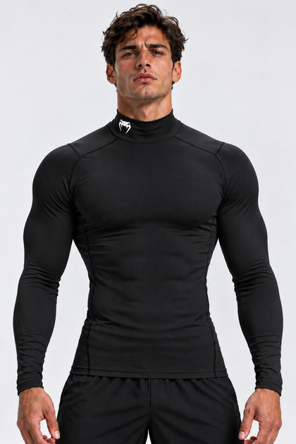 UFC Venum Element turtleneck long-sleeve athlete compression shirt
