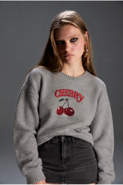 Cotton Knit Sweater