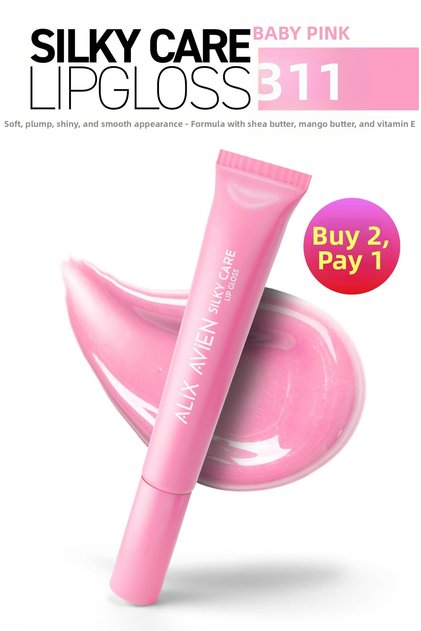 Plumping and Moisturizing Lip Gloss - Silky Care Lipgloss 311 Baby Pink