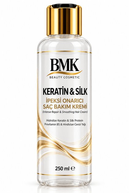 KERATİN & SILK İPEKSİ ONARICI SAÇ BAKIM KREMİ