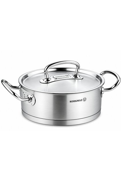 Proline Stainless Steel Pot Cooking Low. Capacity 24x10CM / 4.5LT. / A1170