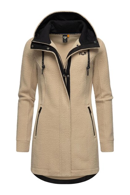 Fellimitatmantel Letti Teddy-Fleece