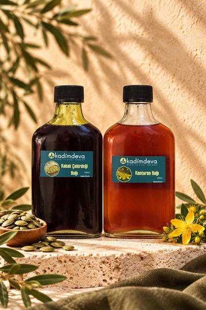 Pumpkin Seed Oil & St. John's Wort Oil