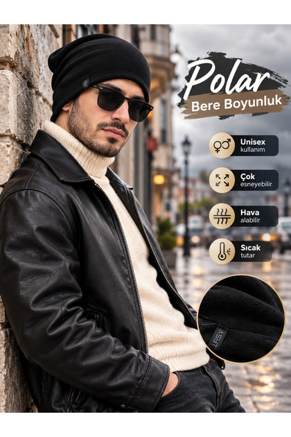 Unisex+Fleece+Beanie+Cold-Resistant+Stylish Design+Extra Quality