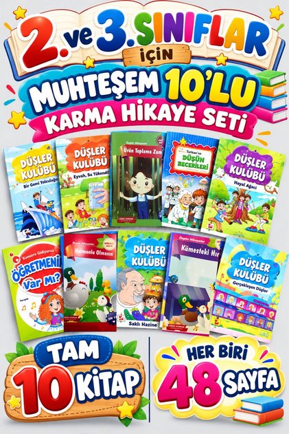 Story Book Set for Adventure-Loving Children Who Make Reading Fun for Grades 2 and 3