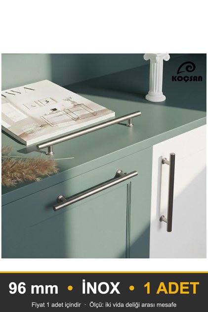 Best İnox 96 mm Handle Luxury Country Kitchen Furniture Cabinet Drawer Handle