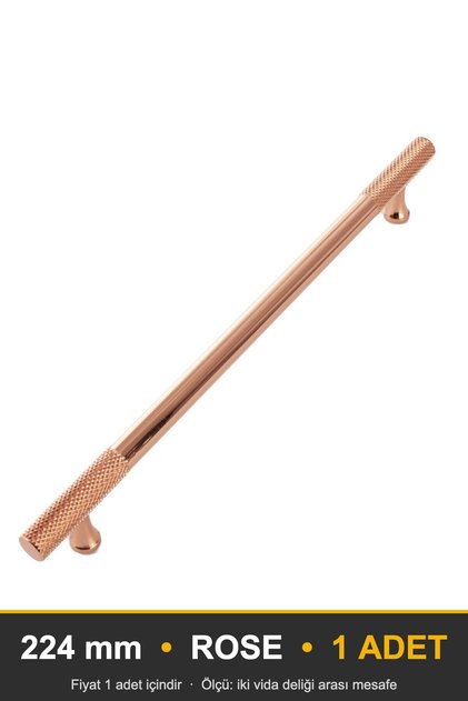 Apex Rose 224 mm Handle Luxury Country Kitchen Furniture Cabinet Drawer Handle