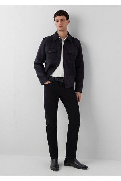 London Classic Denim Black Jean Trousers 0010172-A4004