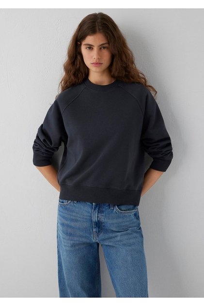 Lacivert Basic Sweatshirt 1S10578-70499