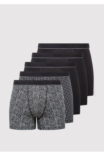 5-Pack Black Boxer 0912284-900