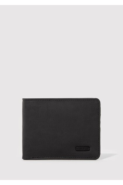Black Faux Leather Wallet 0911843-900