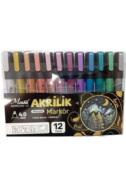 020 Synergy Akm925 12 Acrylic Marker 925 Pvc 0