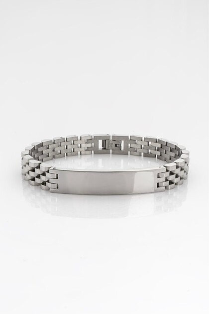 316L Cord Plate Steel Bracelet