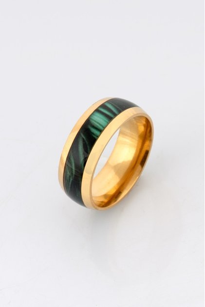 316L Steel Moss Men's Ring