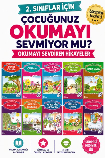 2nd Grade 10-Book Story Collection—32-Page Stories That Make Reading Fun—Series 4