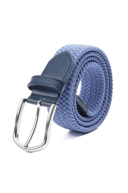 Elastic Knitted Belt Indigo