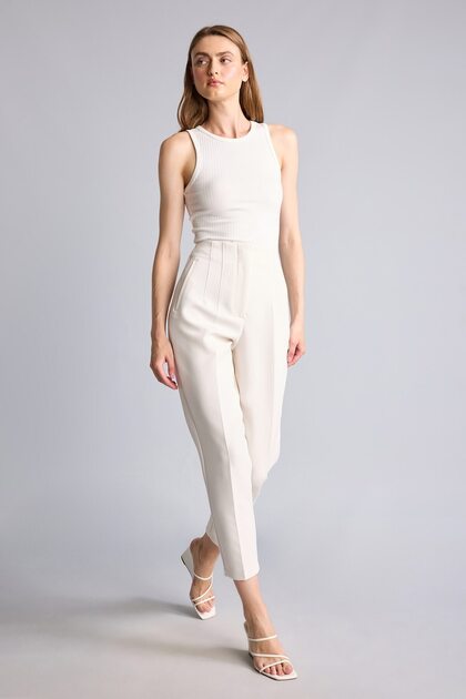 Carrot Fit High-Waisted Skinny Leg Pants C2466Ax26Au