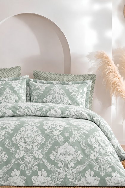 Elastic Sheet Duvet Cover Set Single Size Royal Çağla