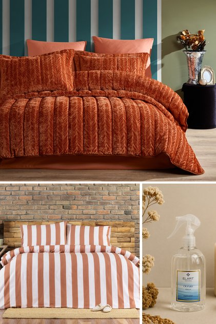 Velvet 10 Piece Prime Set Cinnamon