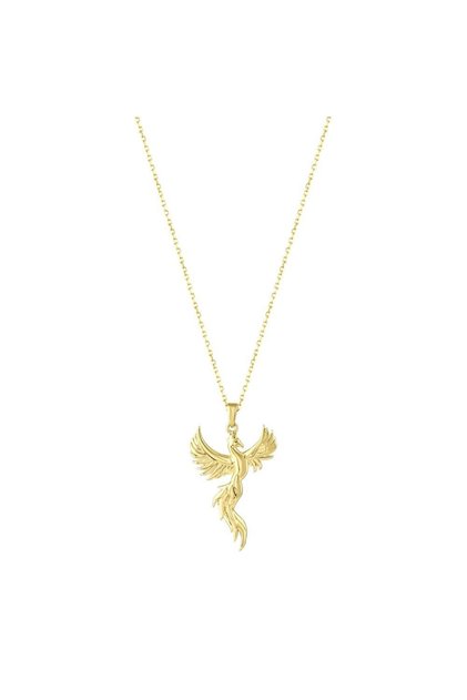 Altın Anka Kuşu Kolye - 14K