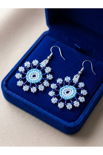 Handmade, Specially Designed Beaded Earrings