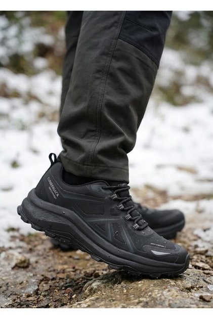 Winter Waterproof Comfortable Outdoor Shoes, Black