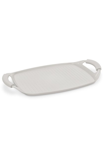 Placă de grătar - Colecția Sahara, 47 cm, crem