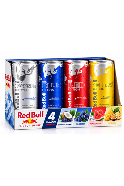 ريد بول – بكج 4 نكهات متنوعة | Red Bull 4 Flavors