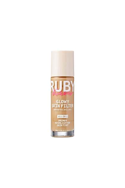 Fond de ten 3-în-1 cu filtru pentru piele strălucitoare, Mediu, 30 ml