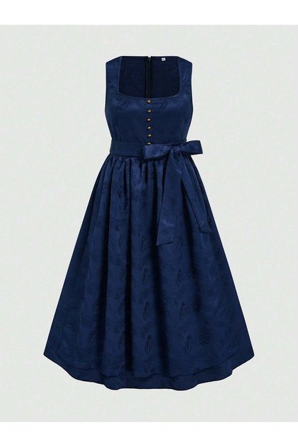 Rochie midi, albastru