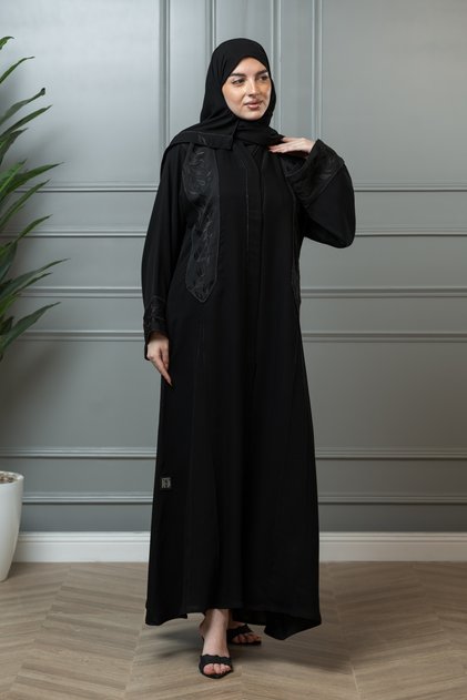 Lavinia Women's Abaya, Lavinia Fabric Quarter Cloche