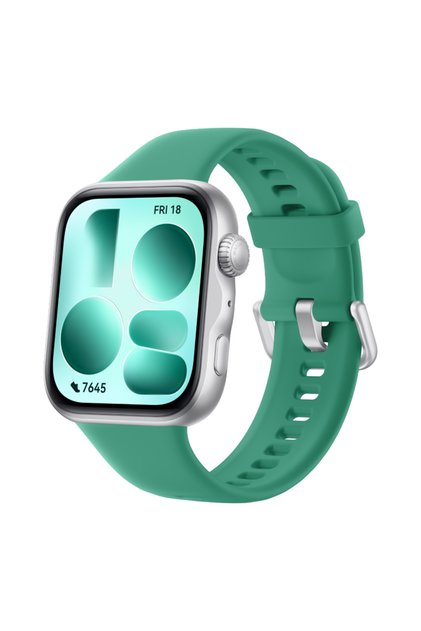 ساعة ذكية WATCH FIT 5، شاشة كاملة مقاس 43 ملم، متوافقة مع iOS وAndroid، تدوم البطارية حتى 10 أيام، مراقبة النوم والصحة، مراقبة معدل ضربات القلب، SpO2، GPS، تمارين رياضية مصغرة، لون أخضر