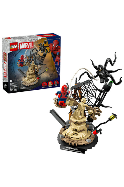 ® Super Heroes - Batalie memorabila: Omul Paianjen vs Sandman (76334)