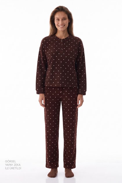 Layla Fleece Pants Pajama Set