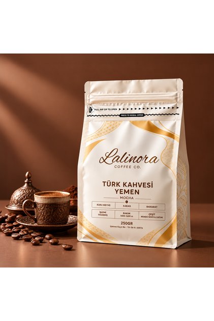 Turkish Coffee Yemen Mocha 250Gr (Ground) Qualified