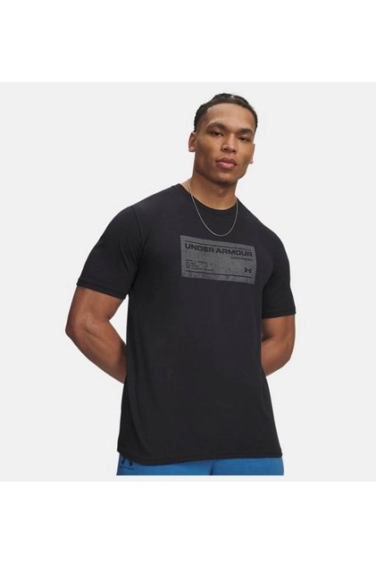 Ua Box Label Black Men's T-Shirt 6017350-001