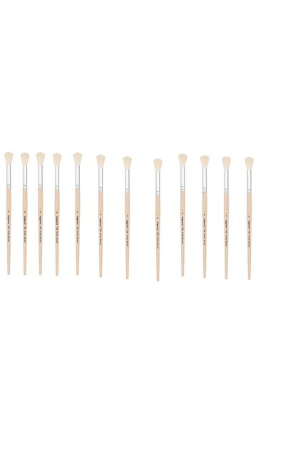 758 Series Mop Pompom Brush No: 8 X 12 Pieces