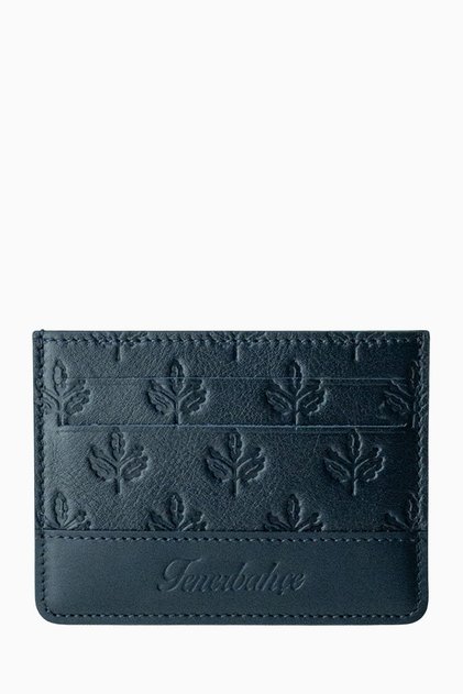 Monogram Card Holder (6Uhar.31107 - 525) - Navy Blue