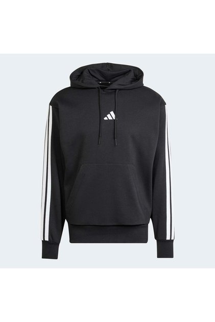HOODED SWEAT JE6297 M 3S FL HD BLACK/WHITE