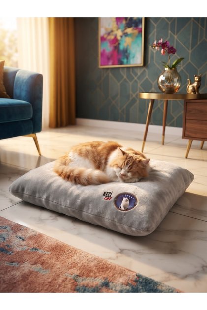 Keçi ⭐ Cat Çift Taraflı Yatak