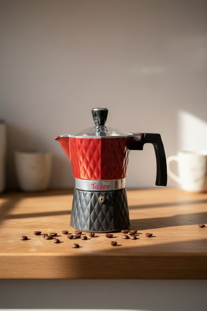 Taşev Tt1204 Diamante Moka Pot 3 Cups