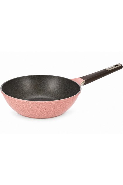 Extrema Granite Deep frying pan. Capacity 30CM Pink. / 121041