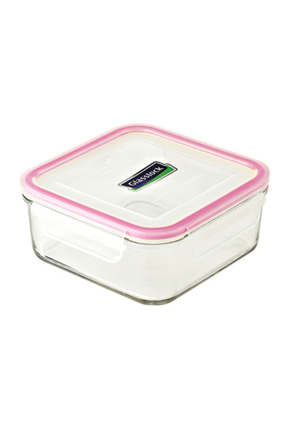Glasslock Square Glass Storage Container - 490 ml