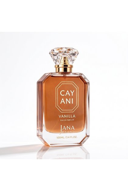 Cayani Vanilla Eau De Parfum, Oriental Vanilla Fragrance with Jasmine, 100ml - Jana Premium