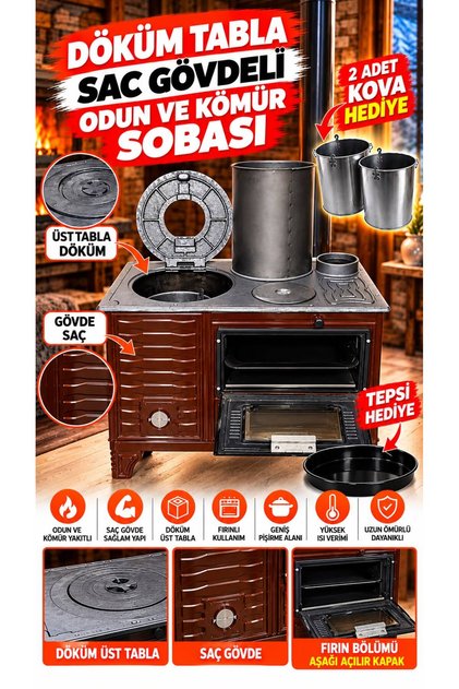 KOVALI Kuzine Sobası