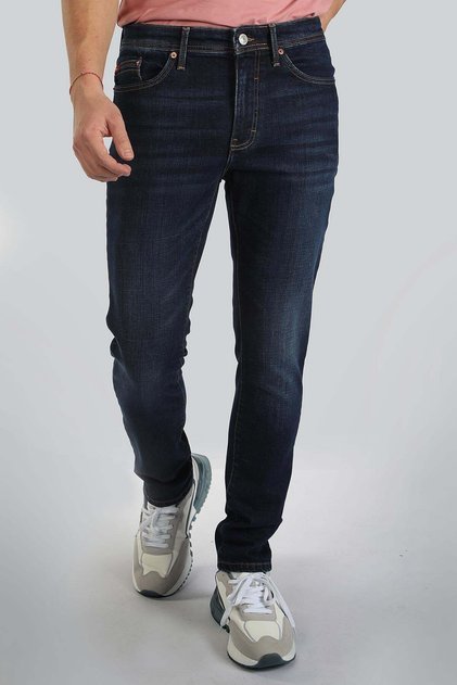 Jack men's jean pants tom mid blue