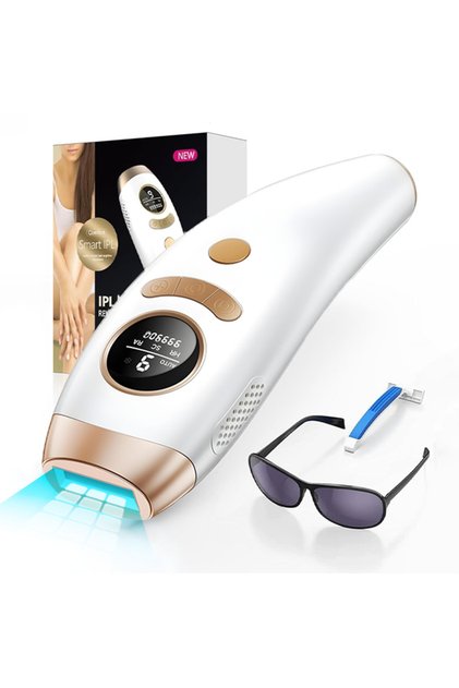 Epilator IPL Xenomo® GLOW, 9 trepte, mod automat/manual, senzor piele, alb