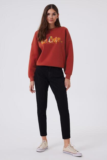 Funny women's jean pants easter black